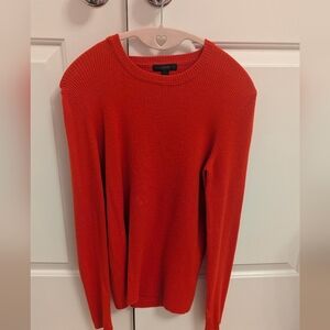 Jcrew Red Sweater With Round Neck